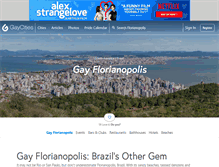 Tablet Screenshot of florianopolis.gaycities.com