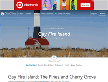 Tablet Screenshot of fireisland.gaycities.com
