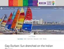 Tablet Screenshot of durban.gaycities.com