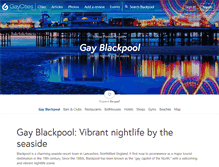 Tablet Screenshot of blackpool.gaycities.com