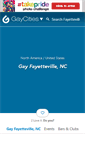 Mobile Screenshot of fayettevillenc.gaycities.com