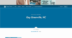 Desktop Screenshot of greenvillenc.gaycities.com