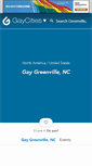 Mobile Screenshot of greenvillenc.gaycities.com