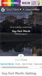 Mobile Screenshot of fortworth.gaycities.com